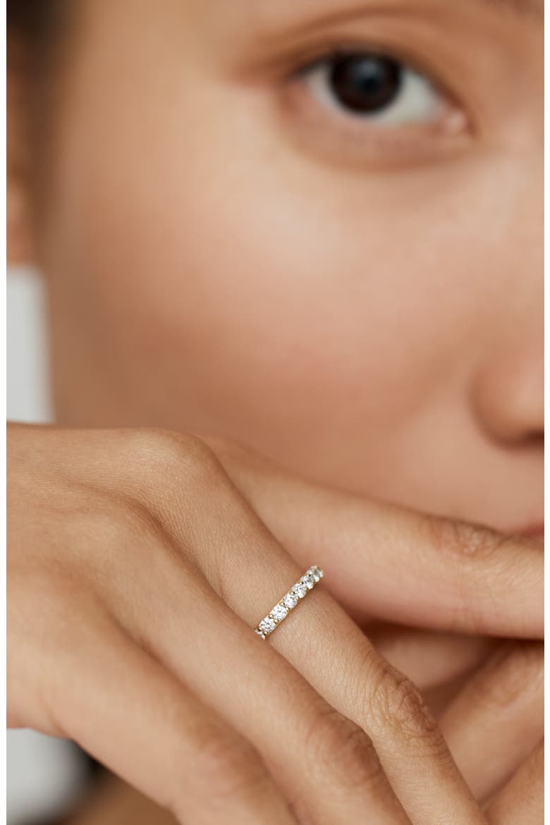 Lab Grown Diamond Eternity Ring, Alternate, color, 14KT SOLID GOLD/LAB DIA