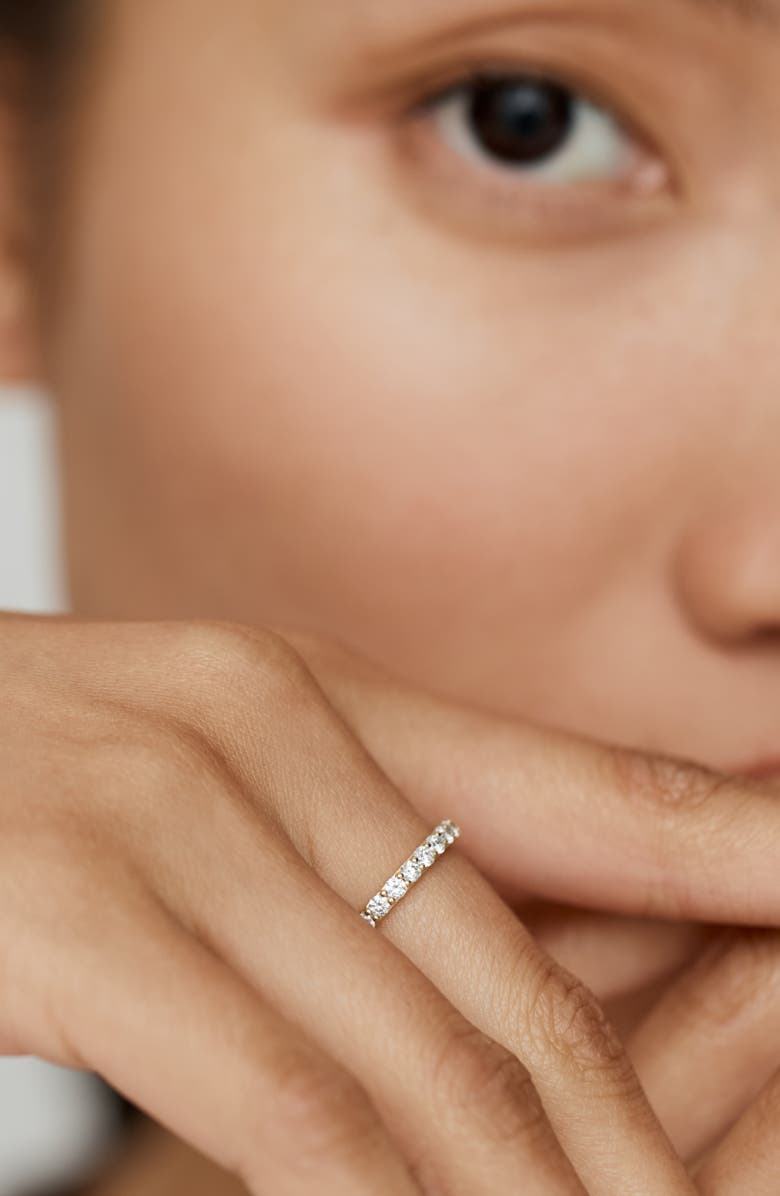 Monica Vinader Lab Grown Diamond Eternity Ring, Alternate, color, 14Kt Solid Gold/Lab Dia