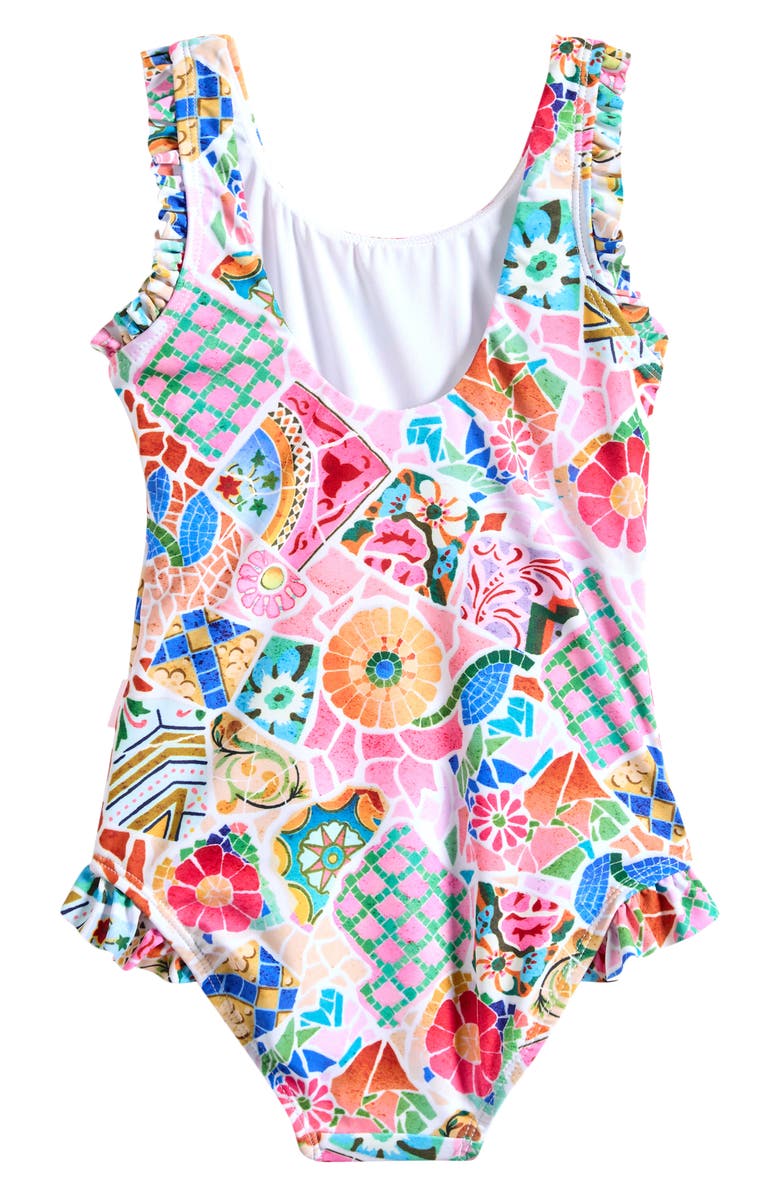 Seafolly Kids' Beach Boheme One-Piece Swimsuit, Alternate, color, Beach Boheme