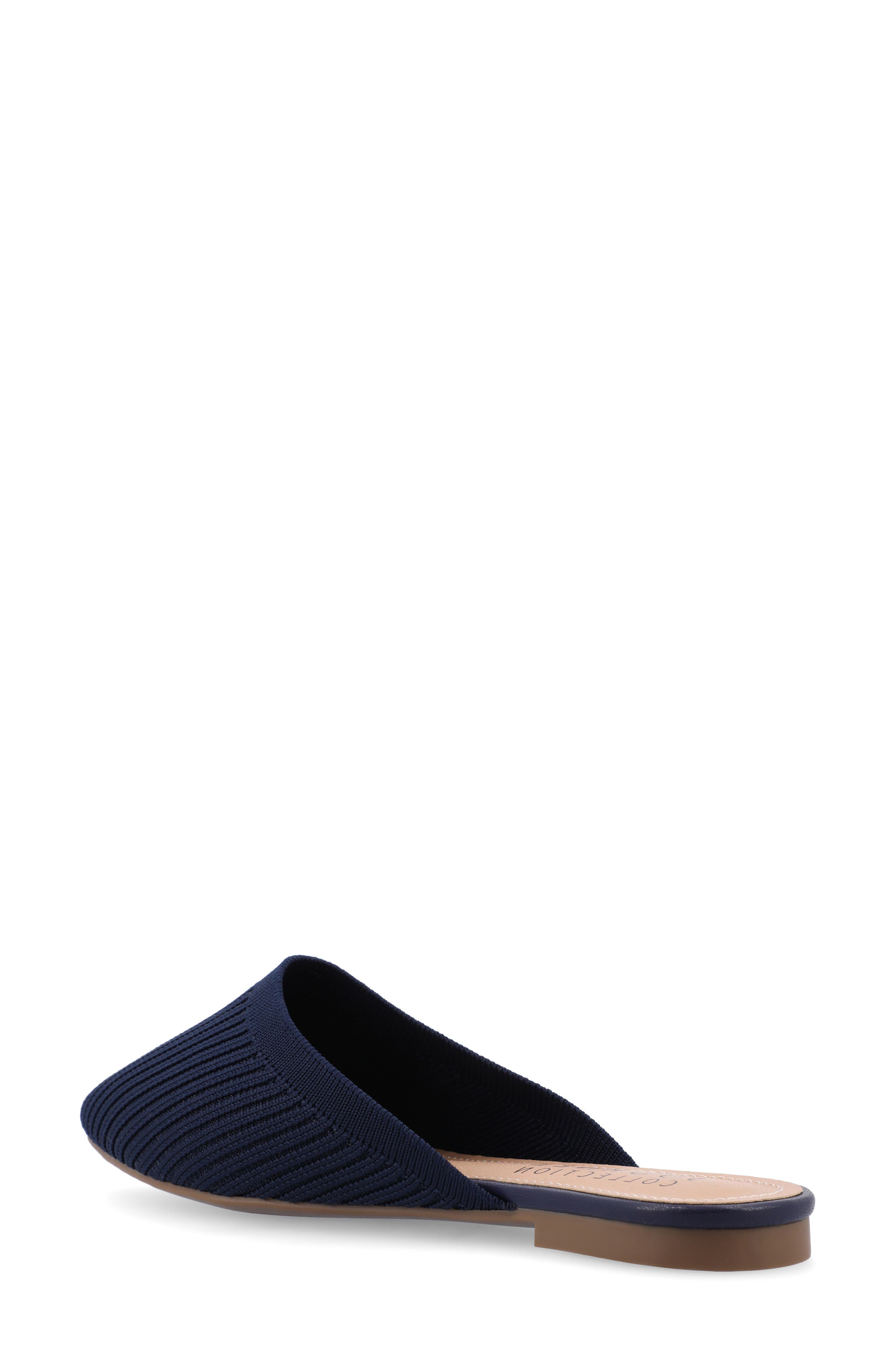 Aniee Knit Mule - Wide Width, Alternate, color, NAVY