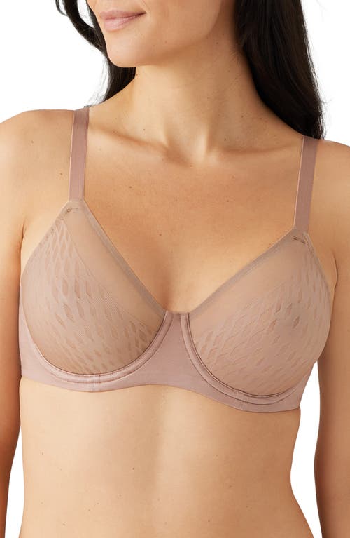 Wacoal Elevated Allure Full Coverage Underwire Bra in Roebuck at Nordstrom, Size 42D