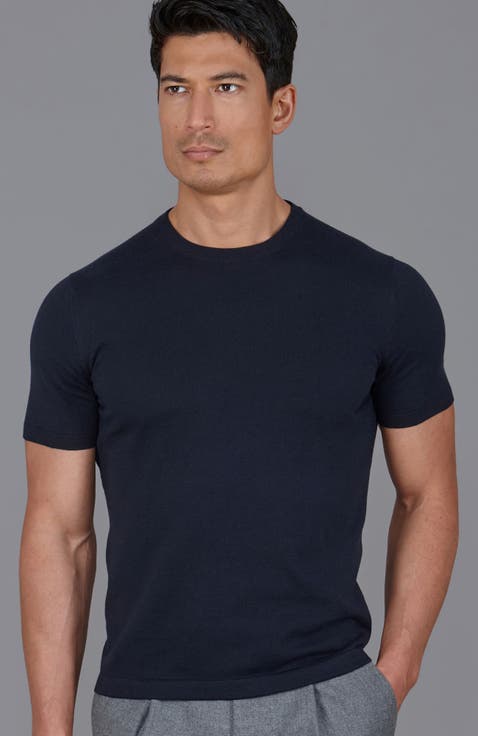 100% Ultra Fine Cotton Knitted T-shirt
