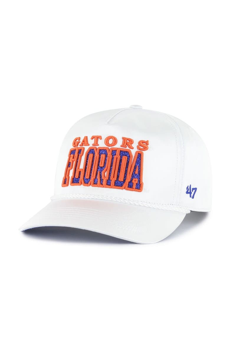 '47 Women's '47 White Florida Gators Outspoken Hitch Adjustable Hat, Alternate, color, White