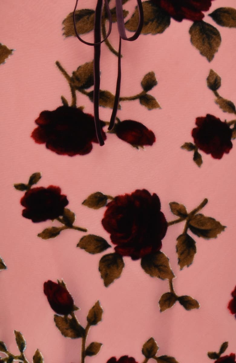 HOUSE OF CB Imaan Floral Bias Cut Skirt, Alternate, color,