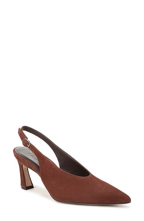 Elaine Slingback Pointed Toe Pump (Women)