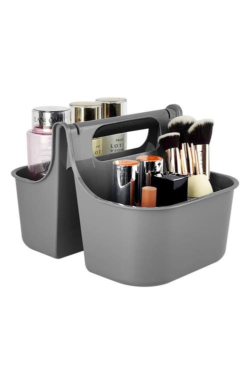 J&v Textiles J And V Textiles Portable Shower Caddy In Gray