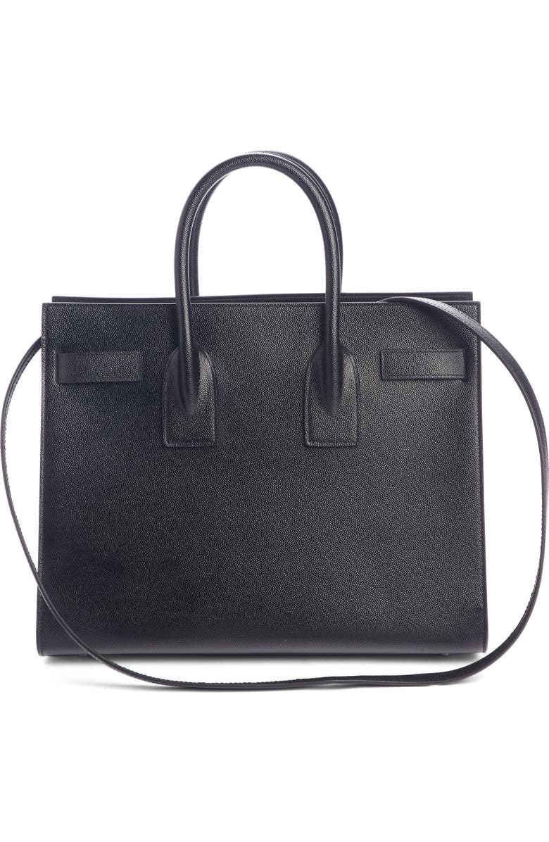 Saint Laurent Small Sac de Jour Grained Leather Tote, Alternate, color,