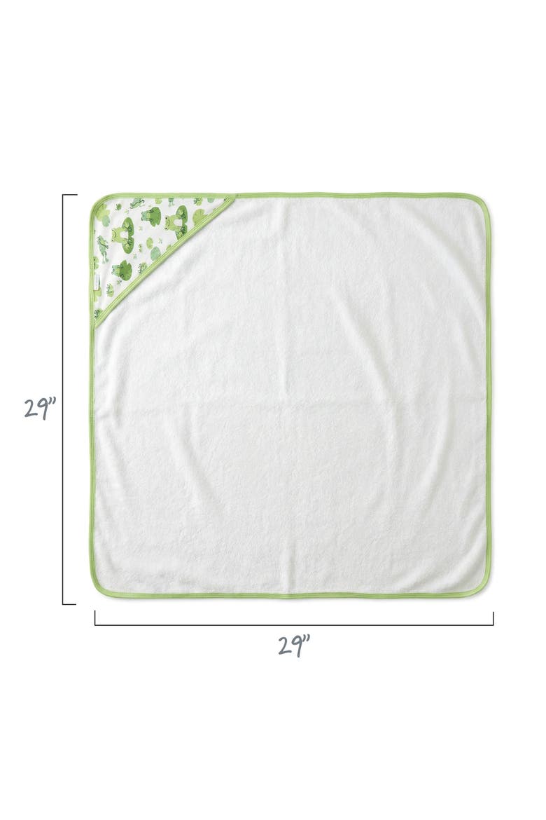 Kids' Harper Set of 2 Hooded Towels, Alternate, color, LEAP FROG