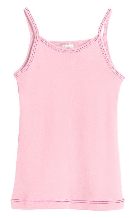 Girls Soft Cotton Camisole (Toddler, Little Kid, Big Kid)