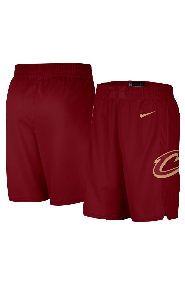 Nike Men's Nike Red 2019/20 Cleveland Cavaliers Icon Edition Swingman Shorts, Alternate, color, Red