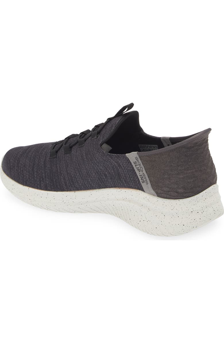 SKECHERS Ultra Flex 3.0 Right Away Slip-On Sneaker, Alternate, color, Black Grey