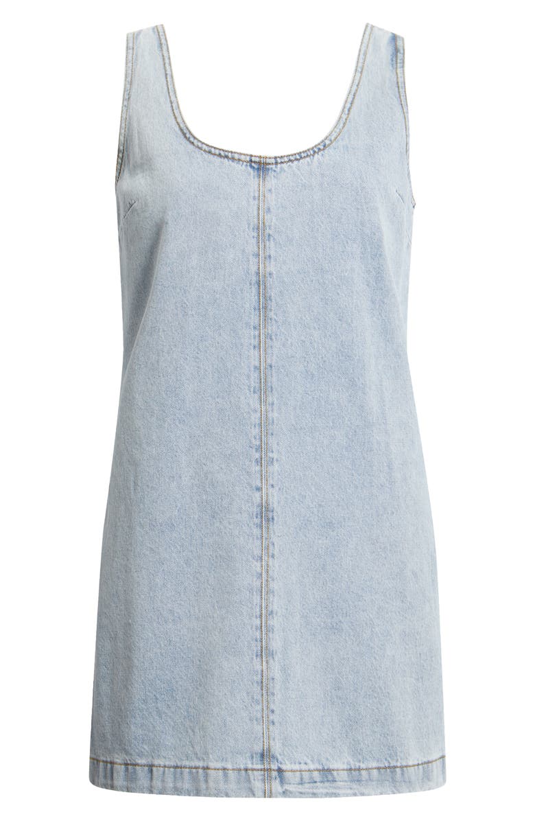 Rip Curl Ellie Sleeveless Denim Minidress, Main, color, Vintage Blue