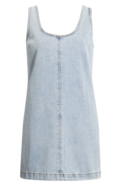 Ellie Sleeveless Denim Minidress
