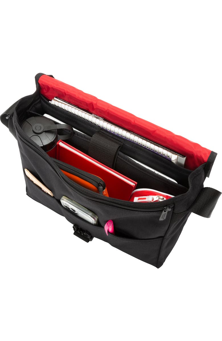 Manhattan Portage DJ 13" Laptop Bag Deluxe, Alternate, color, Black