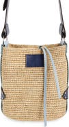 Isabel Marant Mini Bayia Raffia Bucket Bag