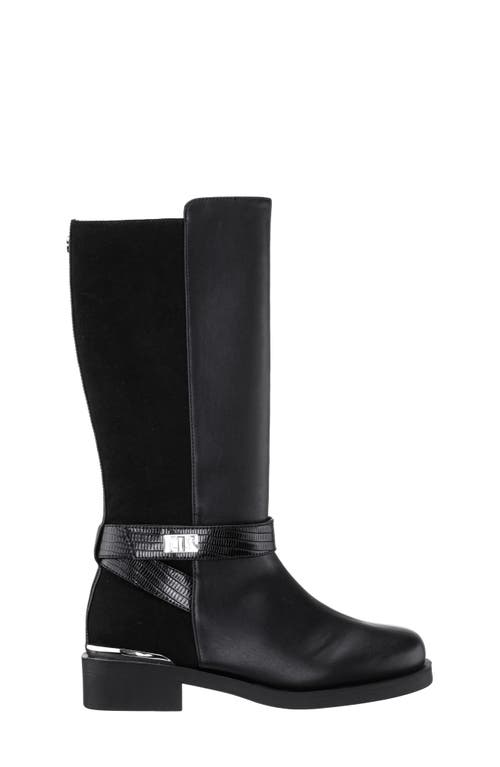 Nina Kids' Cillian Riding Boot In Black