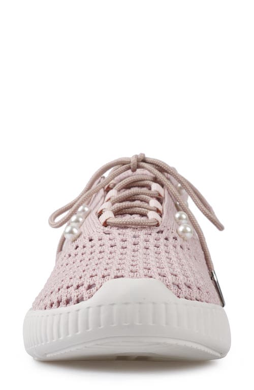 National Comfort Klarra Faux Pearl Embellished Sneaker