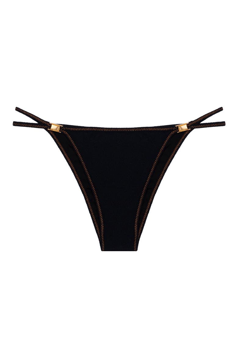 Mia Rafa Bikini Bottoms, Alternate, color, BLACK