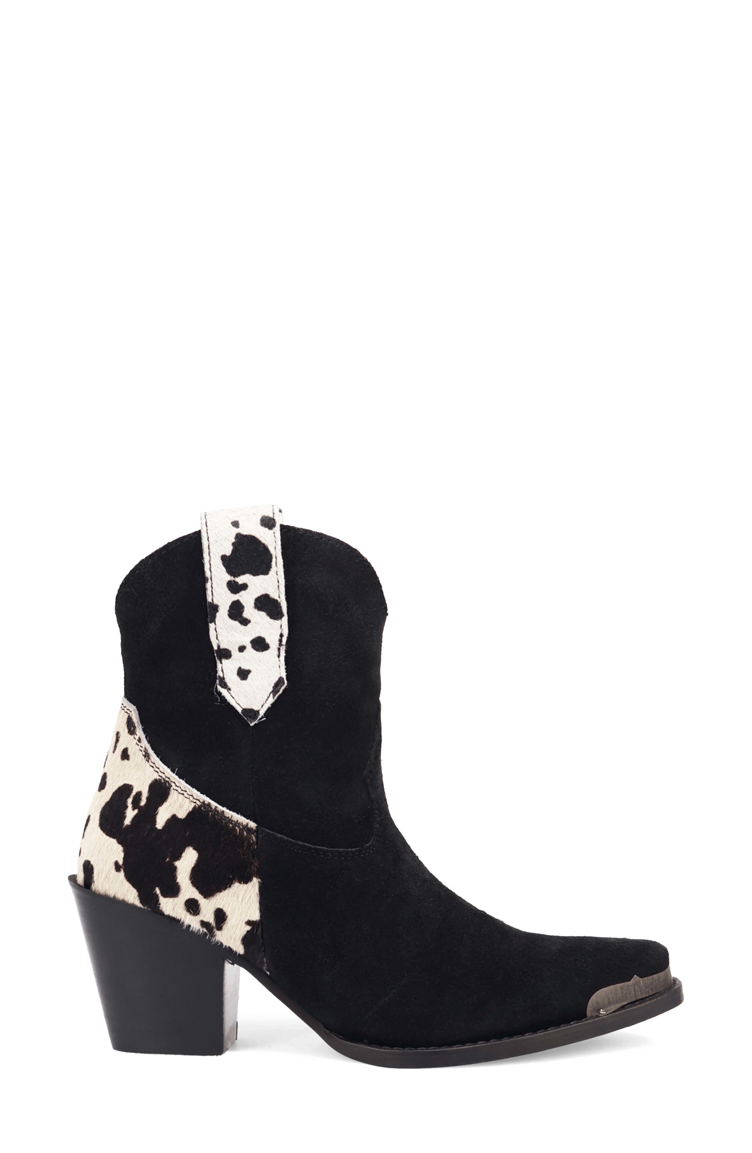 Dingo Texas Charm Genuine Calf Hair Bootie, Alternate, color, 