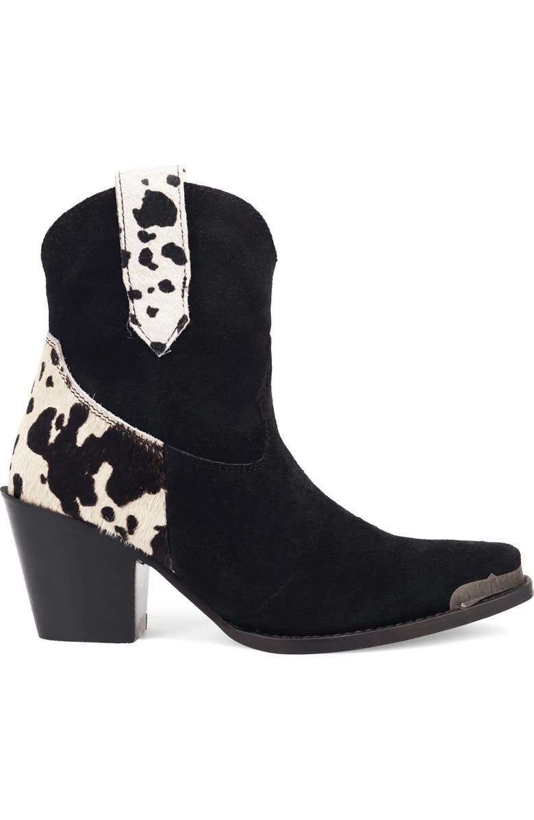 Dingo Texas Charm Genuine Calf Hair Bootie, Alternate, color,