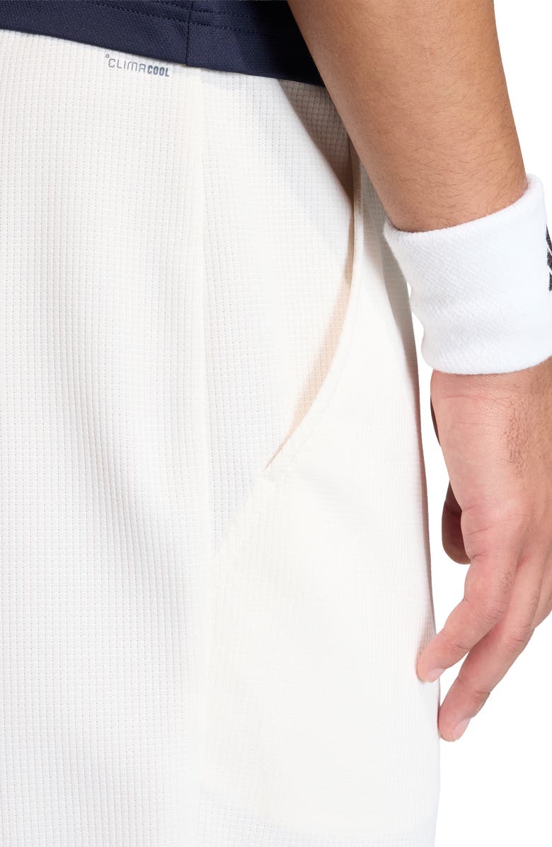 adidas Tennis Classics Shorts, Alternate, color, Chalk White/ /