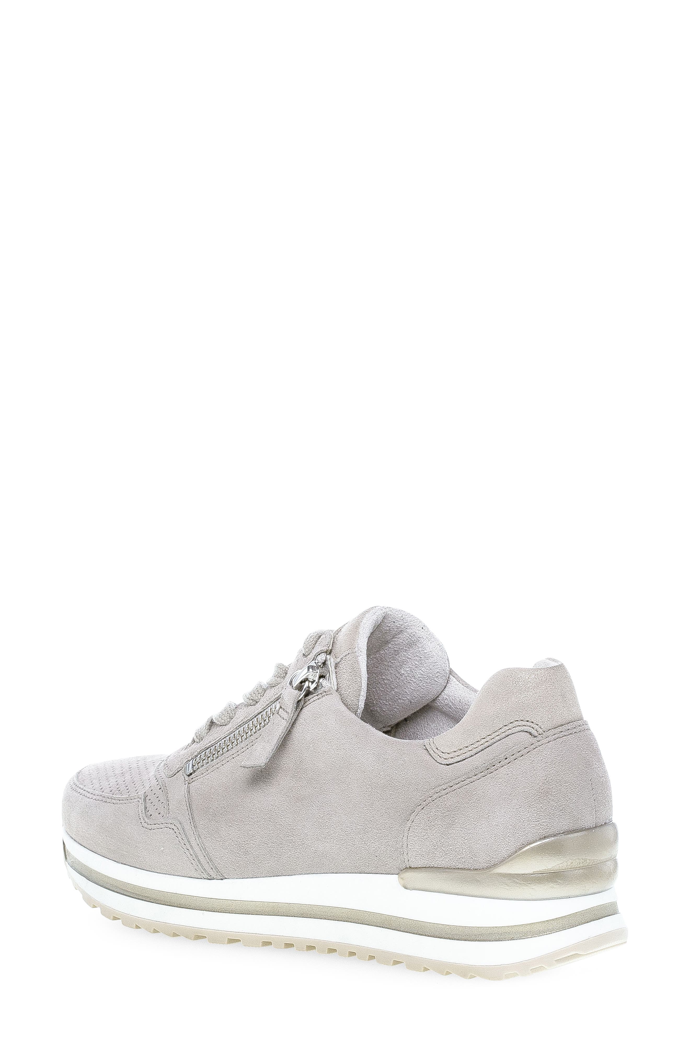 Gabor 66.528 Zip Sneaker, Alternate, color, Puder