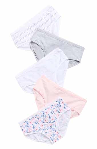 Laura Ashley Kids' Assorted 5-Pack Bikini Briefs