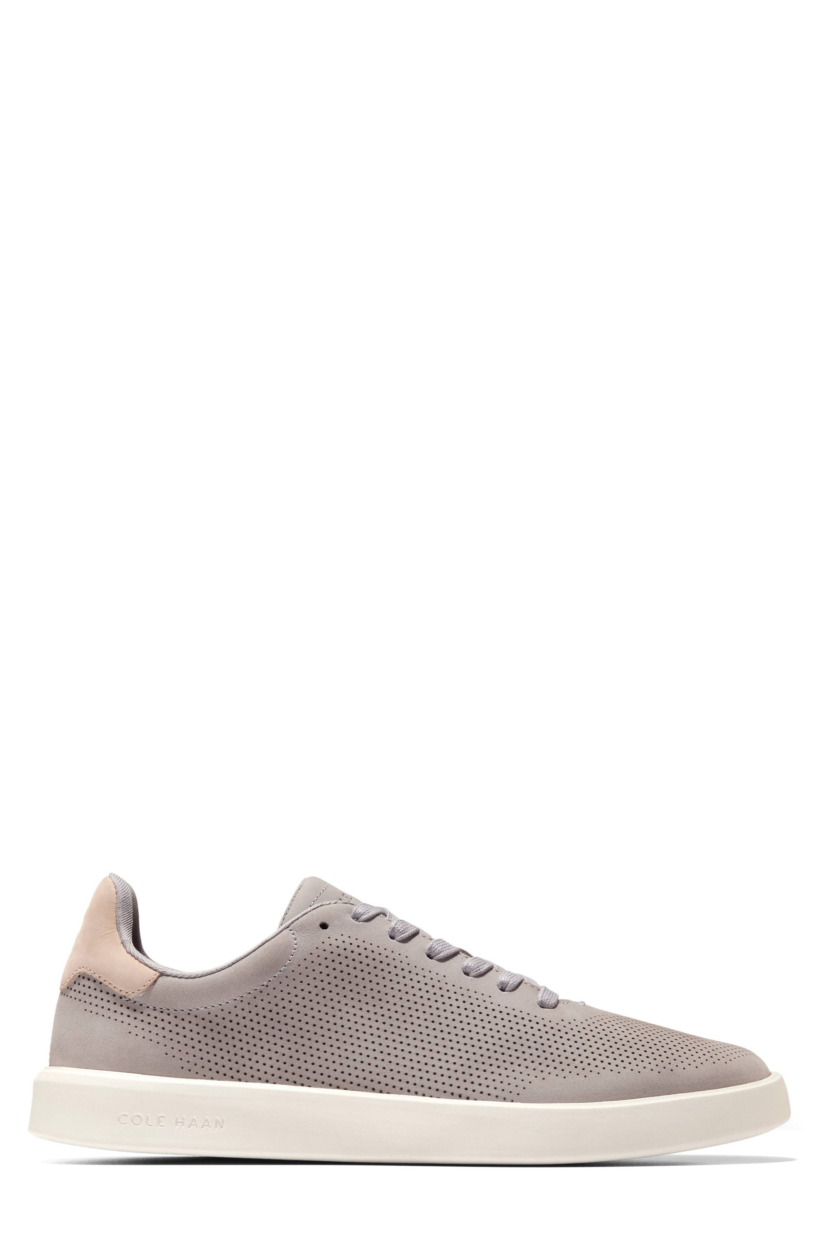 Grand Crosscourt Daily Laser Sneaker, Alternate, color, ULTIMATE GRAY NUBUCK/ TUSAN