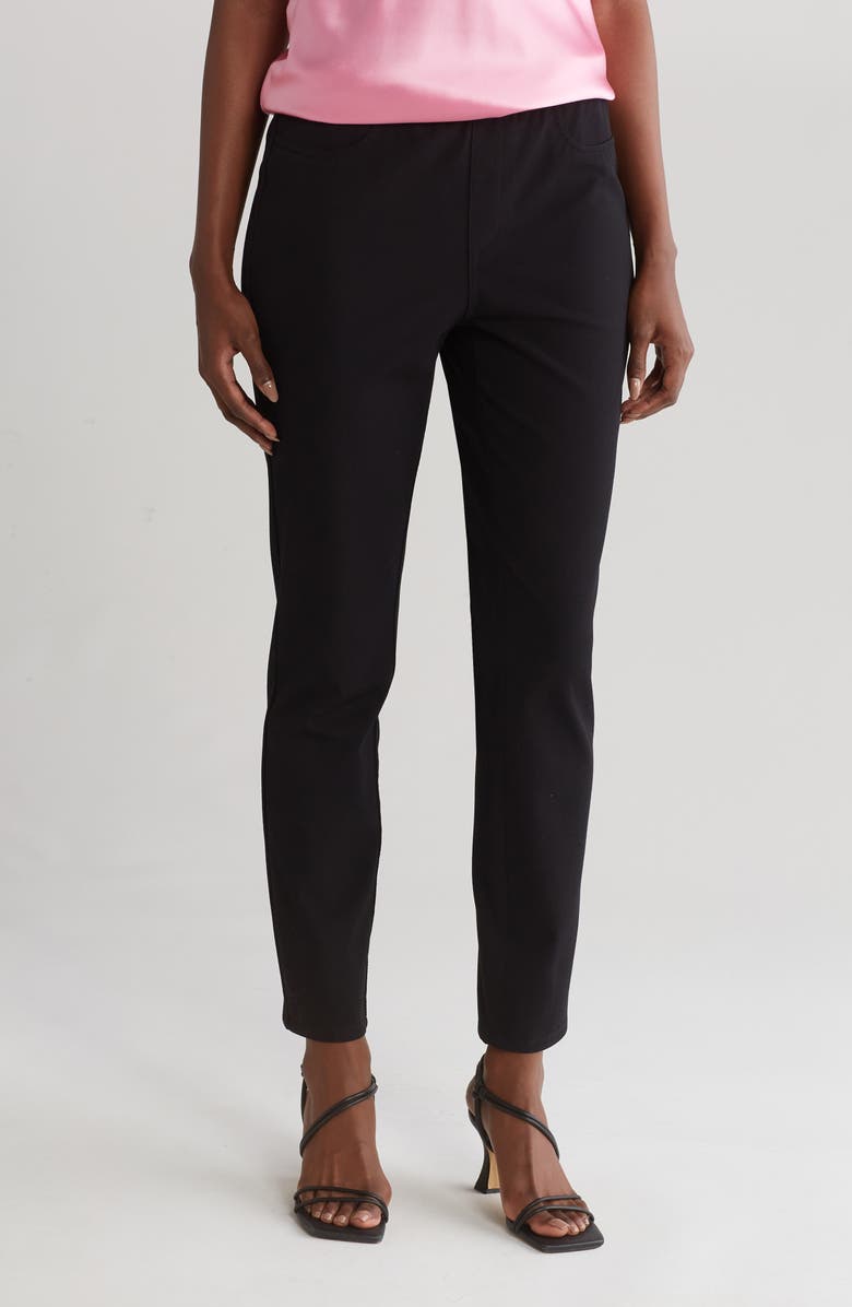Lafayette 148 New York Gansevoort Denim Ankle Leggings, Main, color,