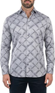 Maceoo Fibonacci Contemporary Fit Button-Up Shirt