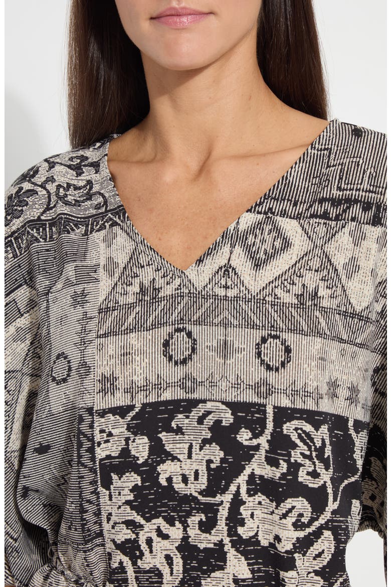 Ipanema Mix Print Woven Shirt, Alternate, color, CASA DA MUSICA