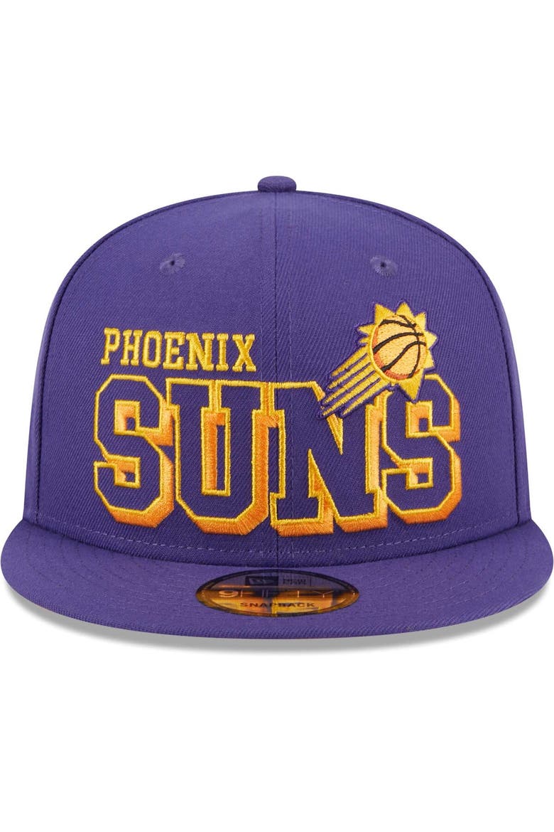 Men's New Era Purple Phoenix Suns Gameday 59FIFTY Snapback Hat, Alternate, color, Purple