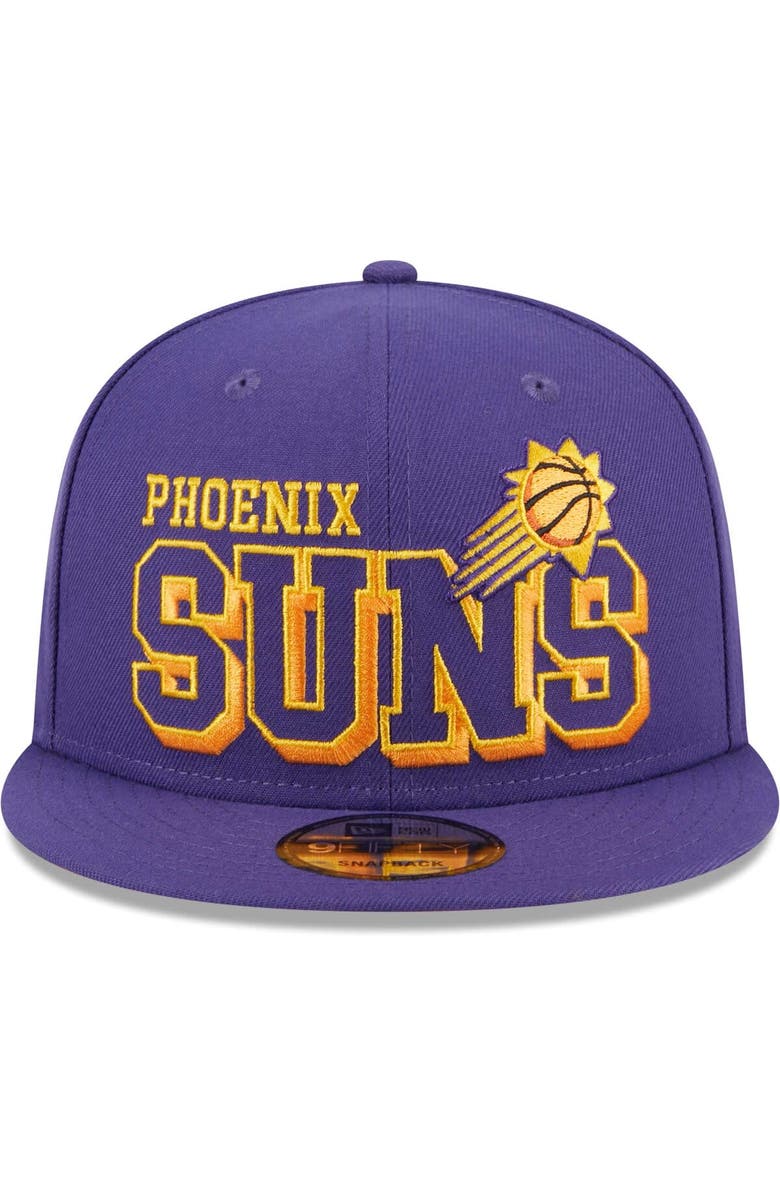 New Era Men's New Era Purple Phoenix Suns Gameday 59FIFTY Snapback Hat, Alternate, color, Purple