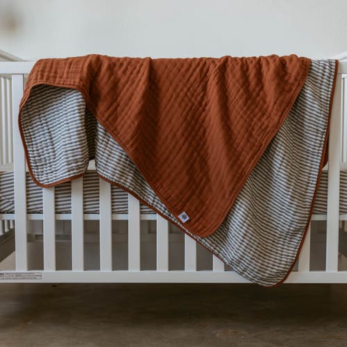Parker Baby Co. Muslin Quilt In Clay