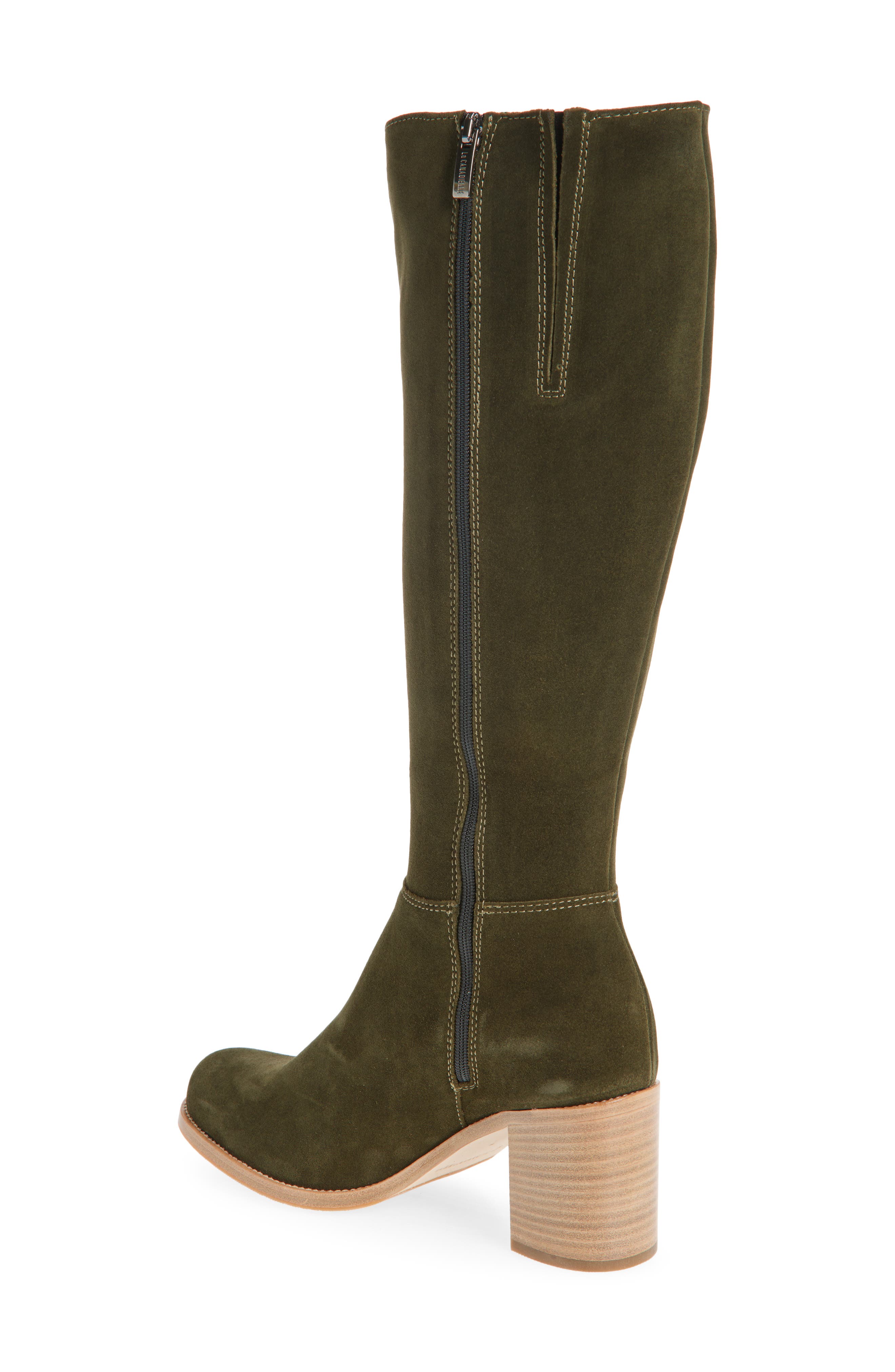 La Canadienne Promise City Dry<sup>™</sup> Waterproof Knee High Boot, Alternate, color, Khaki Suede