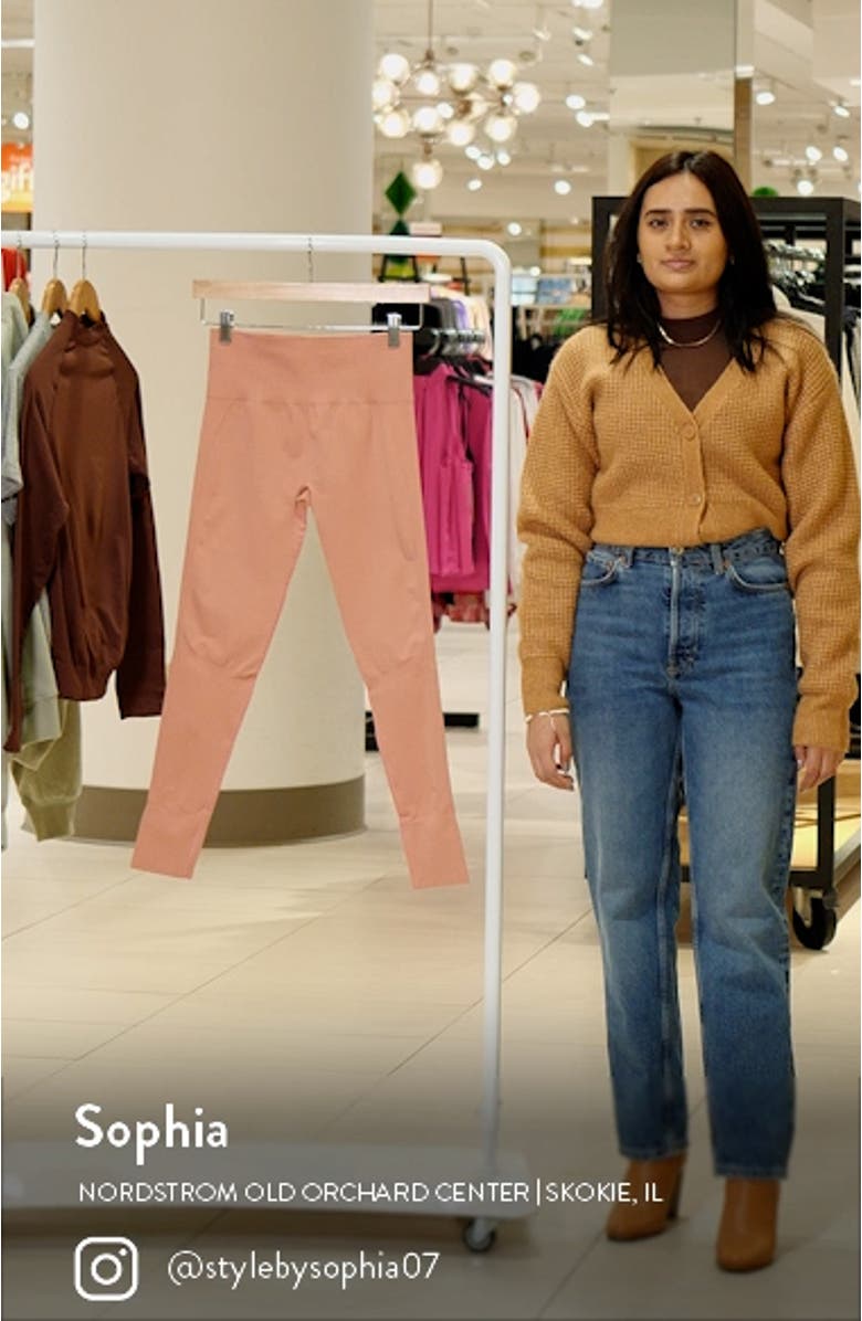 Sophia Rib High Waist Legging, sales video thumbnail