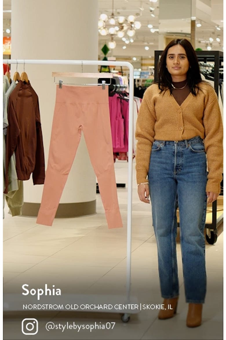 Sophia Rib High Waist Legging video