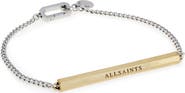 AllSaints Bar Chain Flex Bracelet
