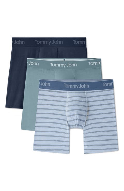 3-Pack Second Skin 6-Inch Stretch Modal Boxer Briefs