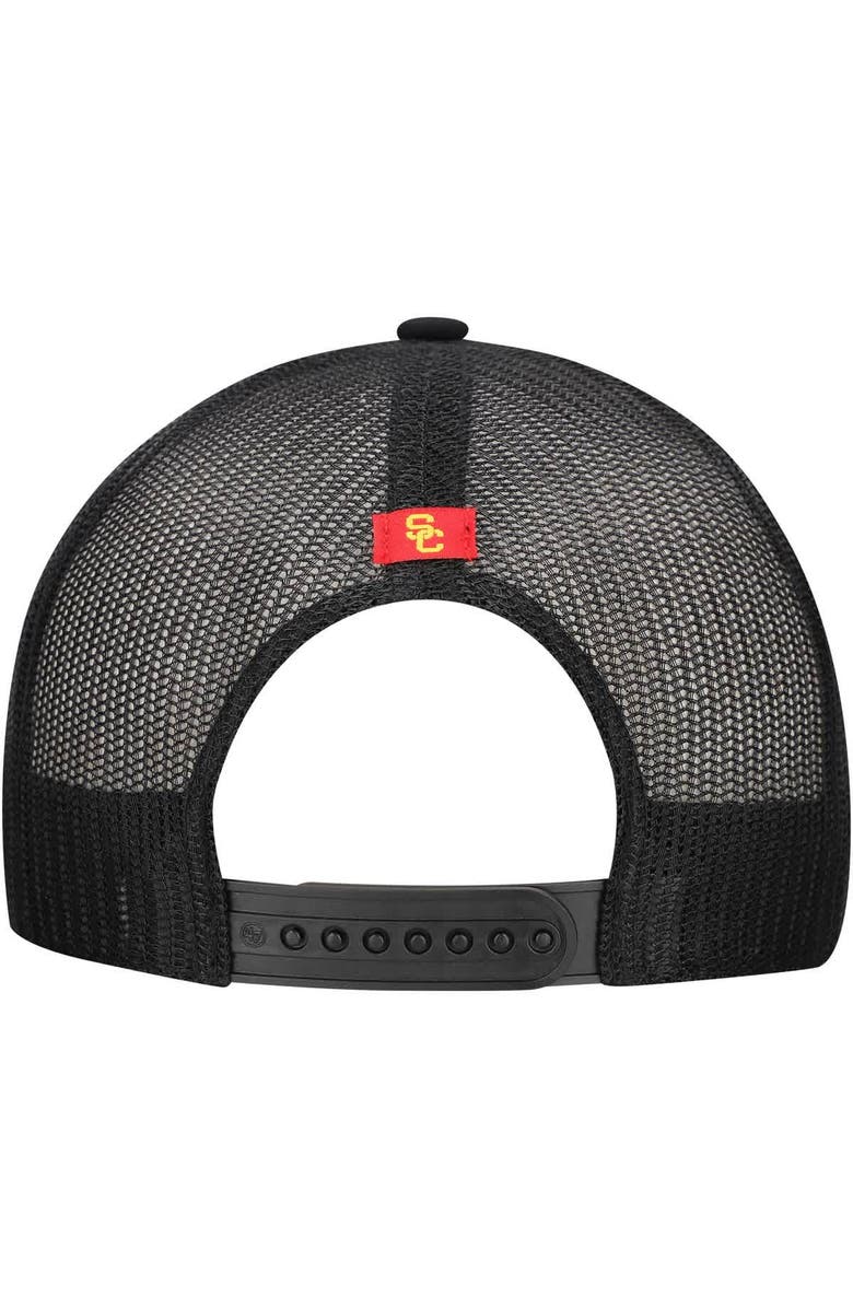 '47 Men's '47 Black USC Trojans Garner Trucker Adjustable Hat, Alternate, color, 