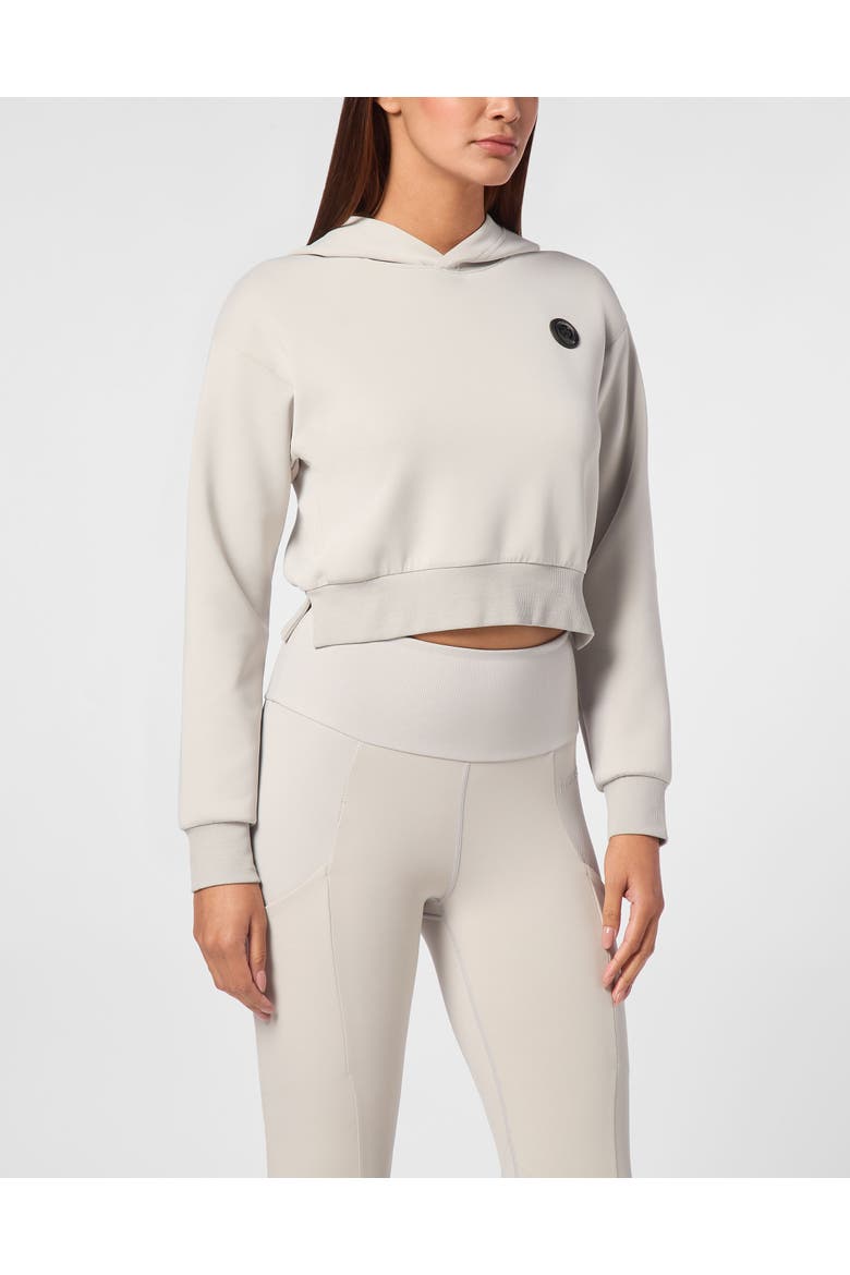 Hooded Sweatshirt Women, Main, color, grey
