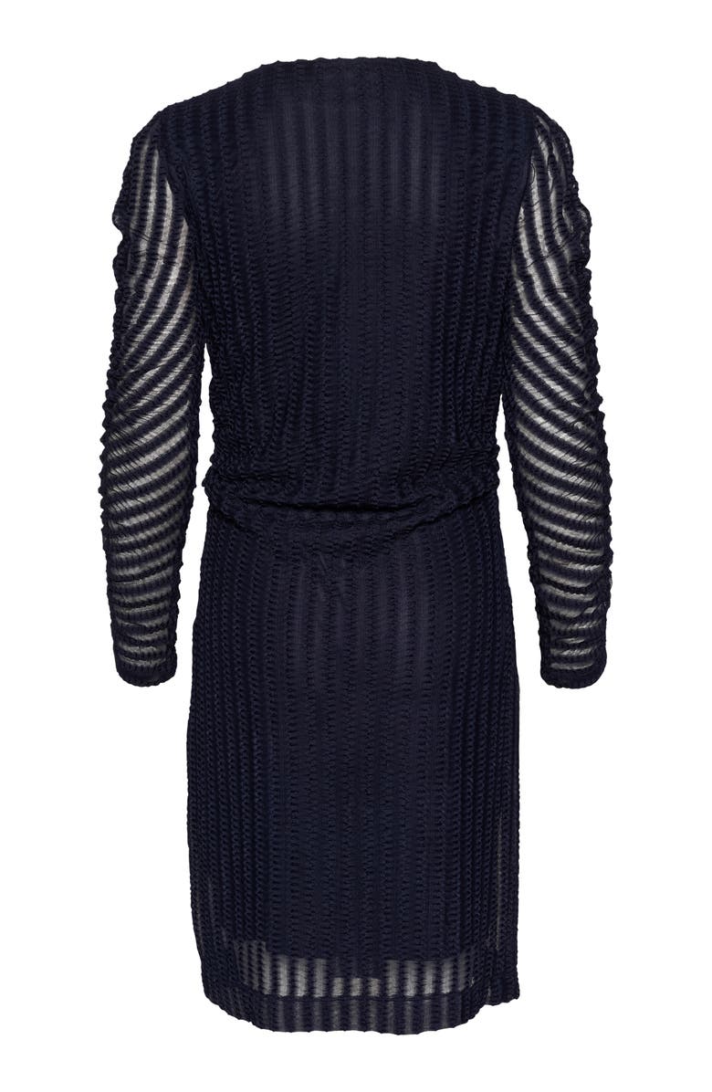 Soaked in Luxury SLSolveig Long Sleeves Slim Fit Dress, Alternate, color, Night Sky