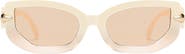 Fifth & Ninth Elle 58mm Polarized Geometric Sunglasses