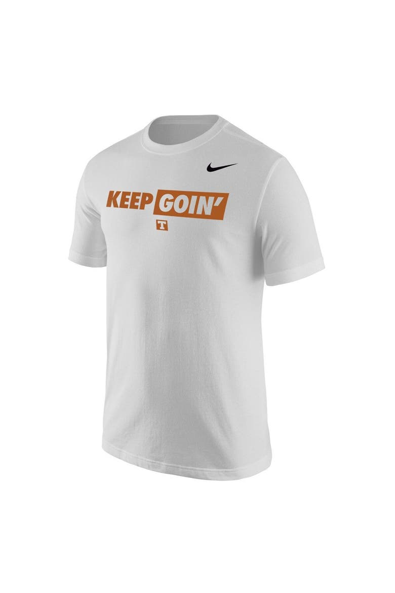 Men's Nike White Texas Longhorns 2022 NCAA Men's Baseball College World Series Keep Goin' T-Shirt, Alternate, color, White