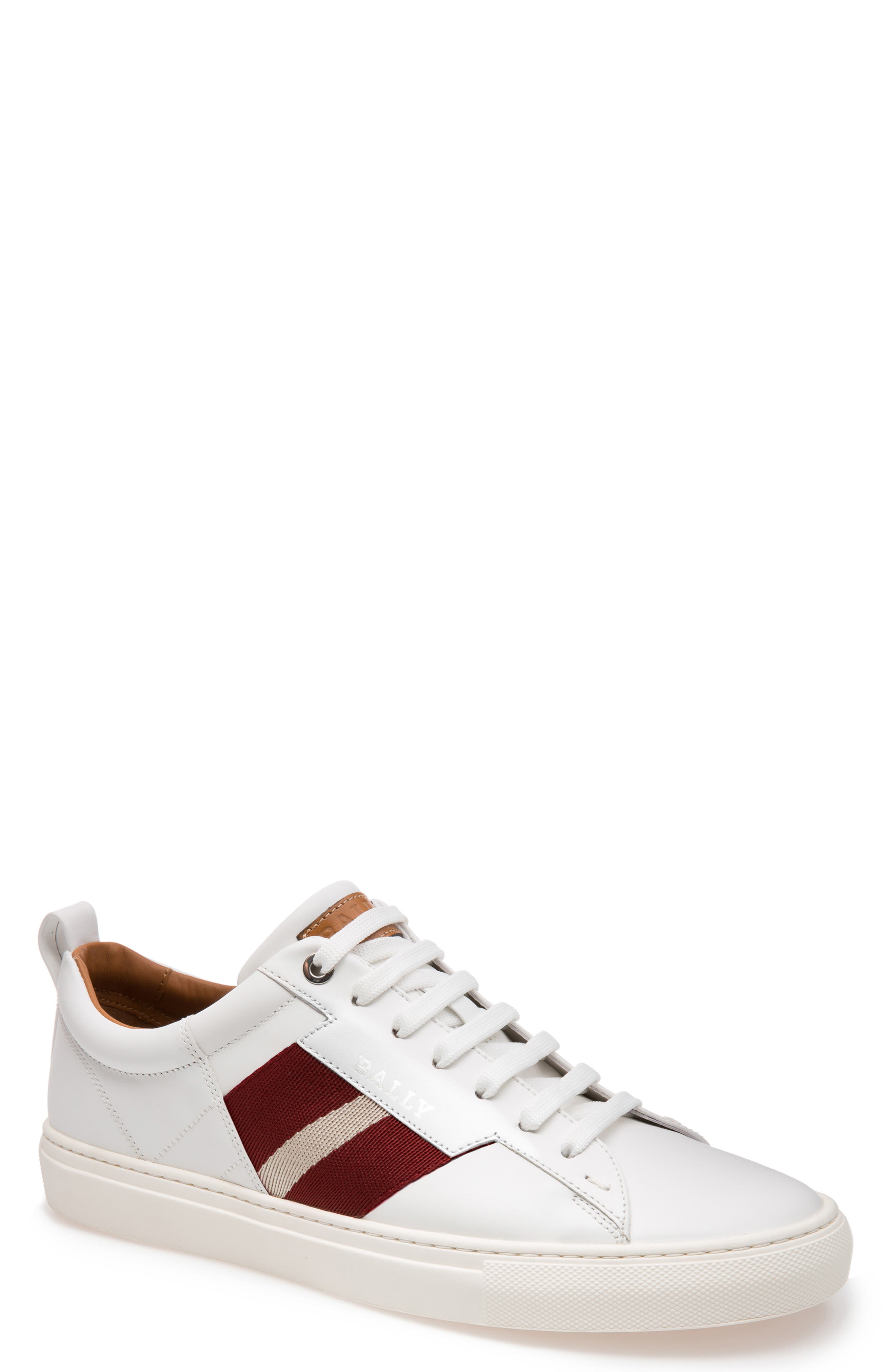 'Helvio' Sneaker, Main, color, WHITE/WHITE
