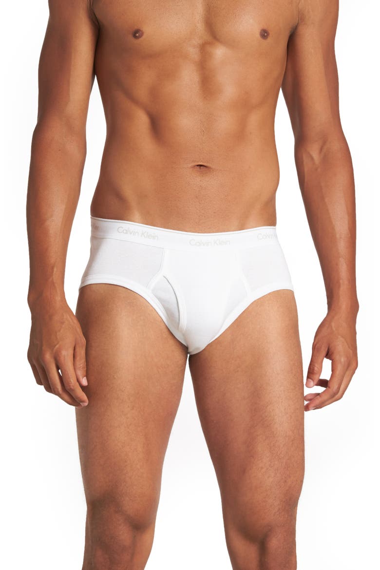 4-Pack Low Rise Briefs, Main, color, WHITE