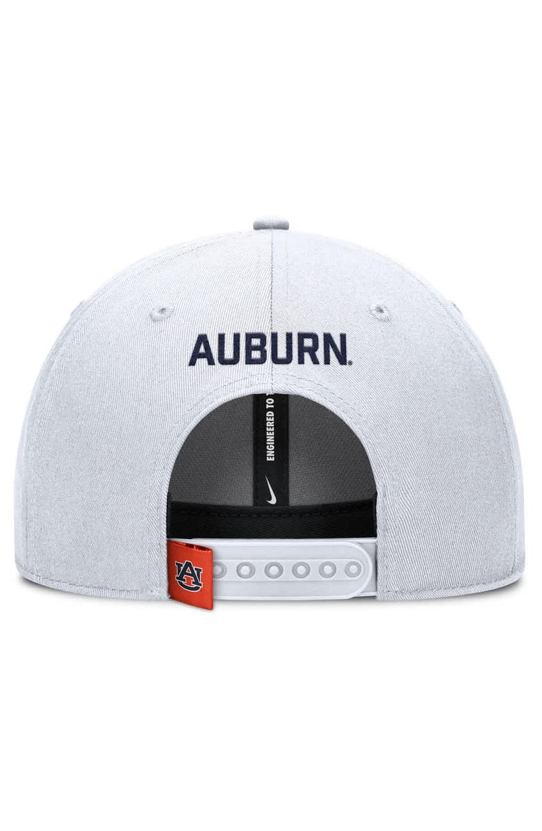 Nike Men's Nike White Auburn Tigers 2025 On-Field Gameday Rise Adjustable Hat, Alternate, color, White