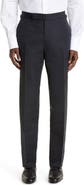 TOM FORD Shelton Cotton & Silk Poplin Tuxedo Pants