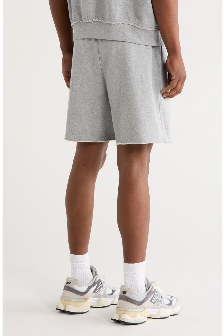 Cotton Fleece Shorts, Alternate, color, GREY