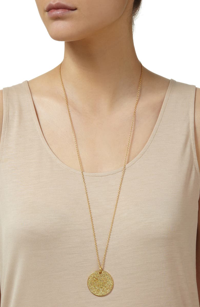 Monica Vinader Rolo Chain Necklace, Alternate, color, Yellow Gold